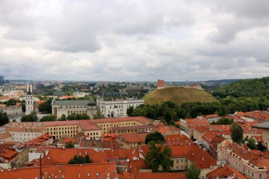 Vilnius şehir yukarıdan 
