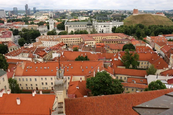 Vilna ciudad desde arriba — Foto de Stock