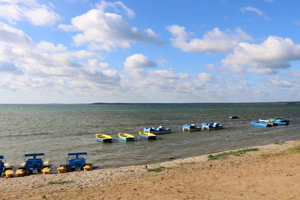 Влітку на озері Naroch — стокове фото