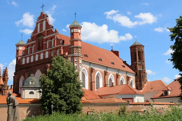 Kostel St. Anne ve Vilniusu — Stock fotografie