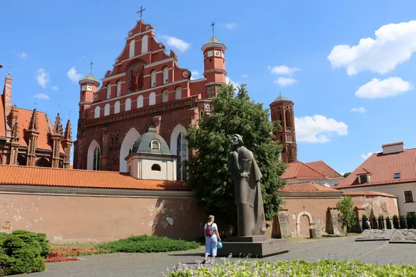 Kostel St. Anne ve Vilniusu — Stock fotografie