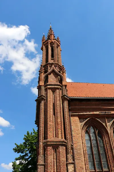 Iglesia de Santa Ana en Vilna — Foto de Stock