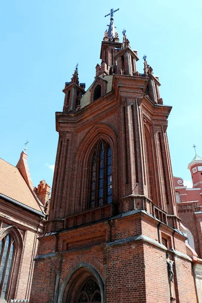 Iglesia de Santa Ana en Vilna — Foto de Stock