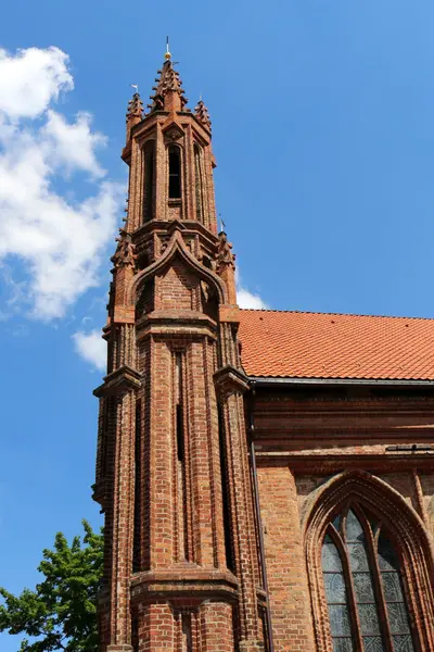 Iglesia de Santa Ana en Vilna — Foto de Stock