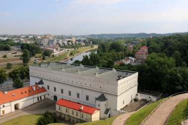 Vilnius Gediminas kaleden görünümü 