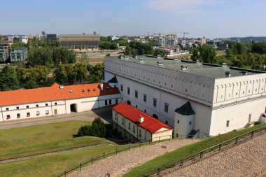 Vilnius Gediminas kaleden görünümü 
