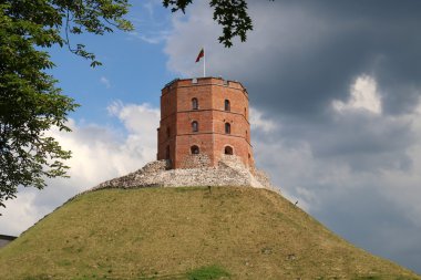 Vilnius Gediminas kaleden görünümü 