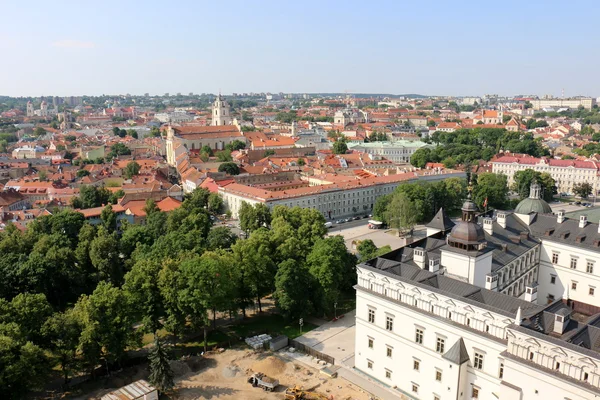 Vista de Vilna desde el Castillo de Gediminas — Foto de Stock