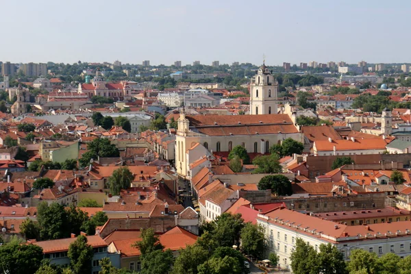 Vilnius Gediminas kaleden görünümü 