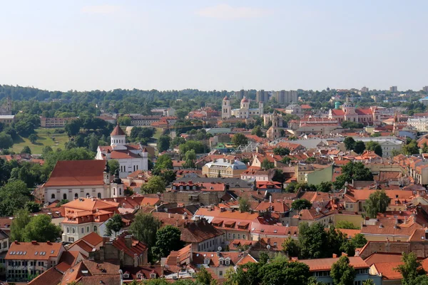 Vilnius Gediminas kaleden görünümü 