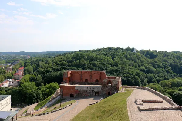 Vista de Vilna desde el Castillo de Gediminas — Foto de Stock