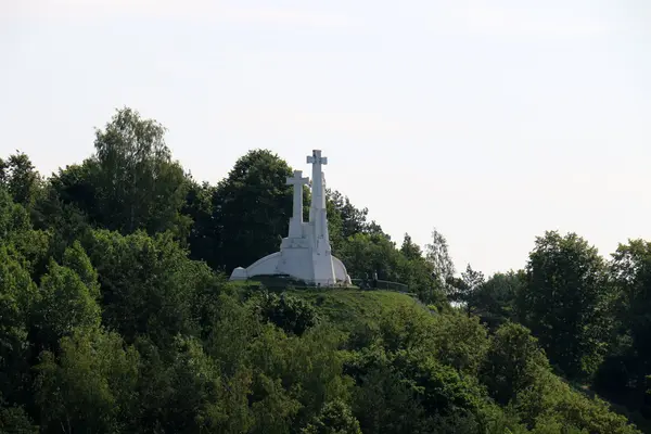 View of Vilnius from Gediminas Castle — Stock Photo, Image