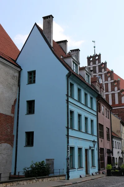 Caminhada na cidade de Riga — Fotografia de Stock