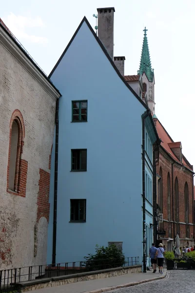 Paseo por la ciudad de Riga — Foto de Stock