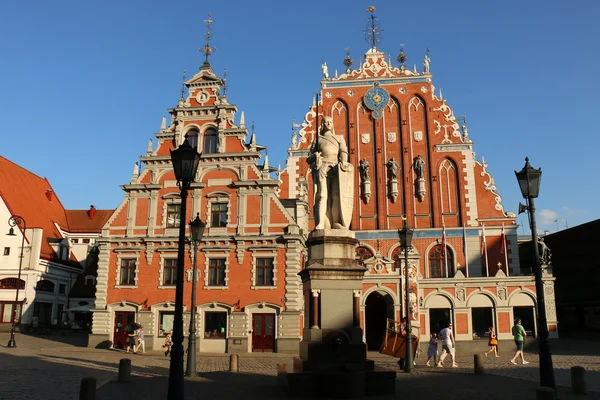 Paseo por la ciudad de Riga — Foto de Stock