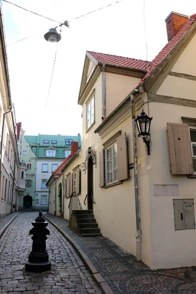 Caminhada na cidade de Riga — Fotografia de Stock