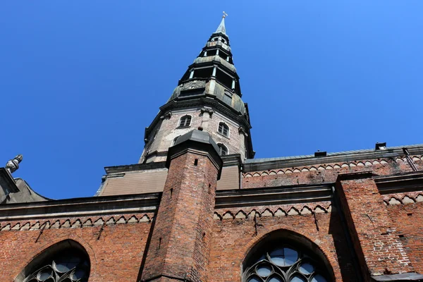 Paseo por la ciudad de Riga — Foto de Stock