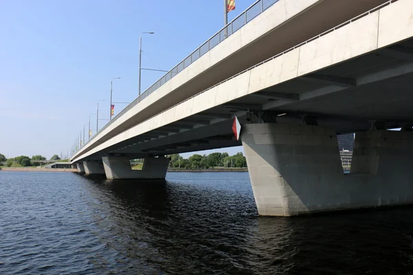 Bridge - an artificial structure Stock Image