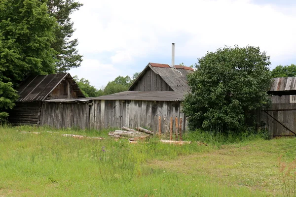 Altes Dorfhaus — Stockfoto