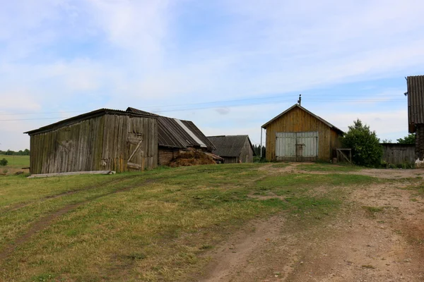 Altes Dorfhaus — Stockfoto