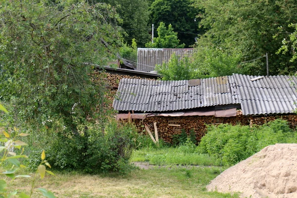 Oude dorpswoning — Stockfoto