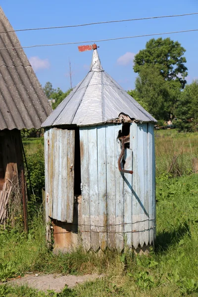 Altes Dorfhaus — Stockfoto