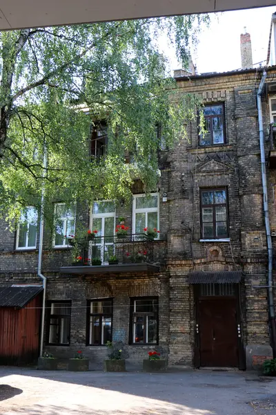 A következő reptér környékén: city Vilnius Walk — Stock Fotó