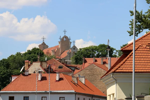 Wandelen rond de stad van Vilnius — Stockfoto
