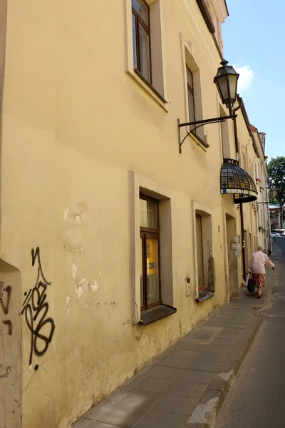 Wandelen rond de stad van Vilnius — Stockfoto