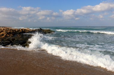 Akdeniz kıyısında 