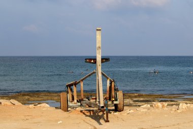 Akdeniz kıyısında 