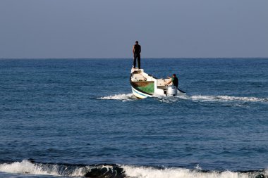 Akdeniz kıyısında 