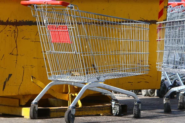 Carrello Volantino Trasporto Merci Merci Strada Israele — Foto Stock