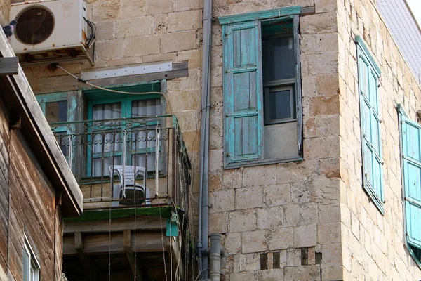 Detalhes Arquitetônicos Construção Moradias Israel — Fotografia de Stock