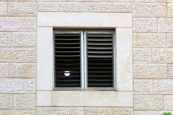 Architektonické Detaily Bytové Výstavby Izraeli — Stock fotografie