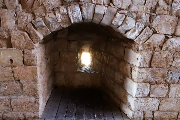 Fortaleza Yehiam Castelo Feudal Bem Preservado Segundo Reino Dos Cruzados — Fotografia de Stock