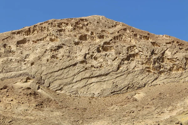 Górskie Krajobrazy Ramon Crater Pustyni Negev Południowym Izraelu Krater Około — Zdjęcie stockowe