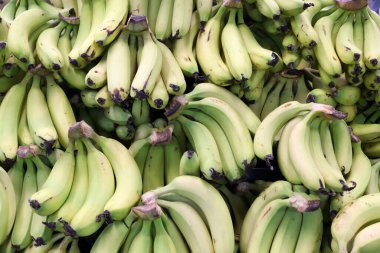 İsrail 'in kuzeyindeki Akko şehrindeki bir sebze pazarında taze sebze ve meyve satılır. 