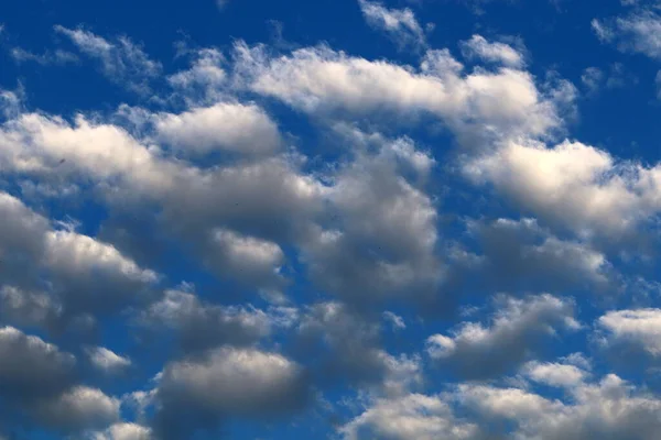 Regnmoln Himlen Över Medelhavet December Regnperioden Israel — Stockfoto