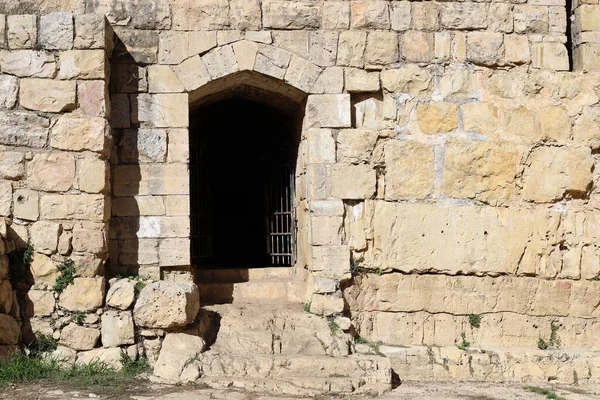 Руїни Стародавньої Кам Яної Стіни Фортеці Півночі Ізраїлю Руїни Стародавньої — стокове фото