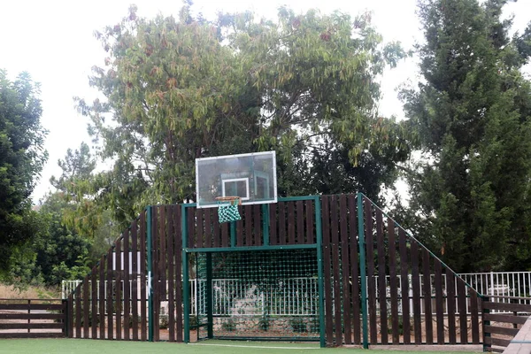 Sports Equipment City Park Shores Mediterranean Sea Northern Israel — Stock Photo, Image