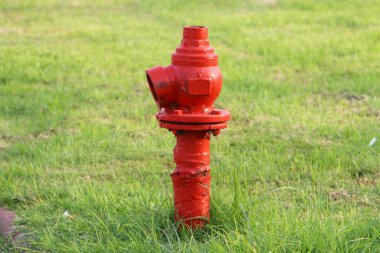 Yüksek basınçlı su metali yangın musluğu. Tel Aviv İsrail. 