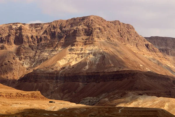 이스라엘 대사막 사막의 — 스톡 사진