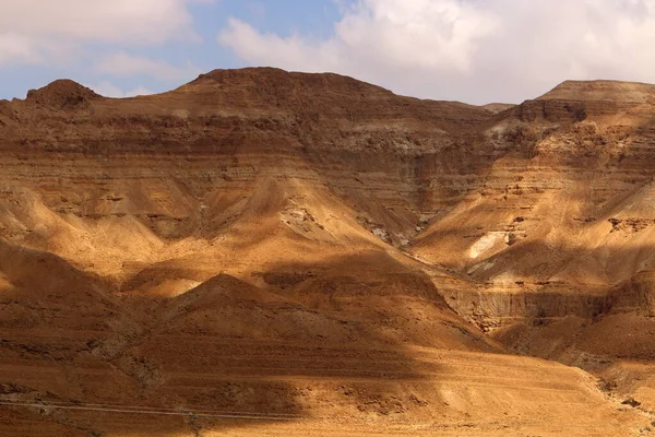 이스라엘 대사막 사막의 — 스톡 사진
