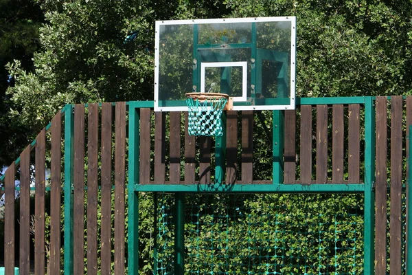 Sportovní Vybavení Vybavení Městském Parku Pobřeží Středozemního Moře Severním Izraeli — Stock fotografie