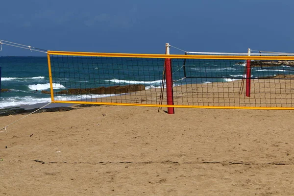 Équipements Équipements Sportifs Dans Parc Urbain Bord Mer Méditerranée Dans — Photo