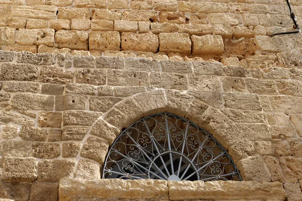 Small Window Architectural Detail Construction Residential Buildings Israel Opening Wall — Stock Photo, Image