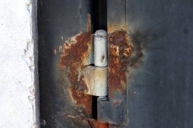 Old and rusty iron. Texture of rusty metal.