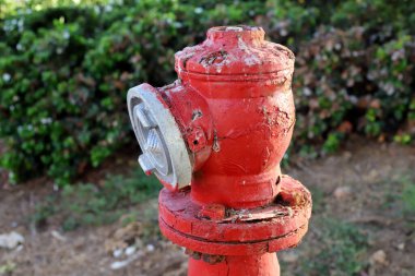 Old and rusty iron. Texture of rusty metal.