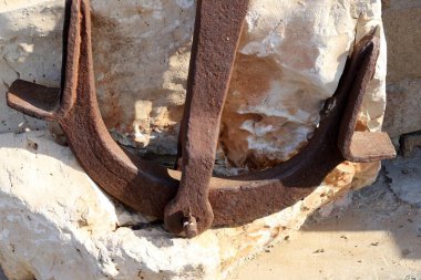 Old and rusty iron. Texture of rusty metal.